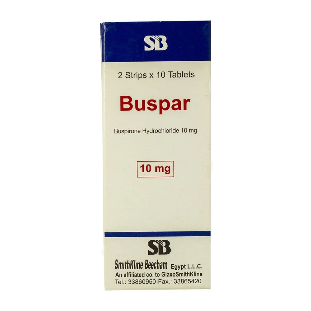 BUSPAR 10 MG 20 TAB
