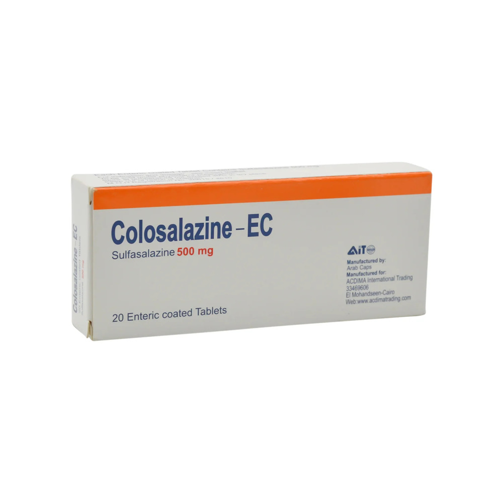 COLOSALAZINE EC 500 MG 20 TAB