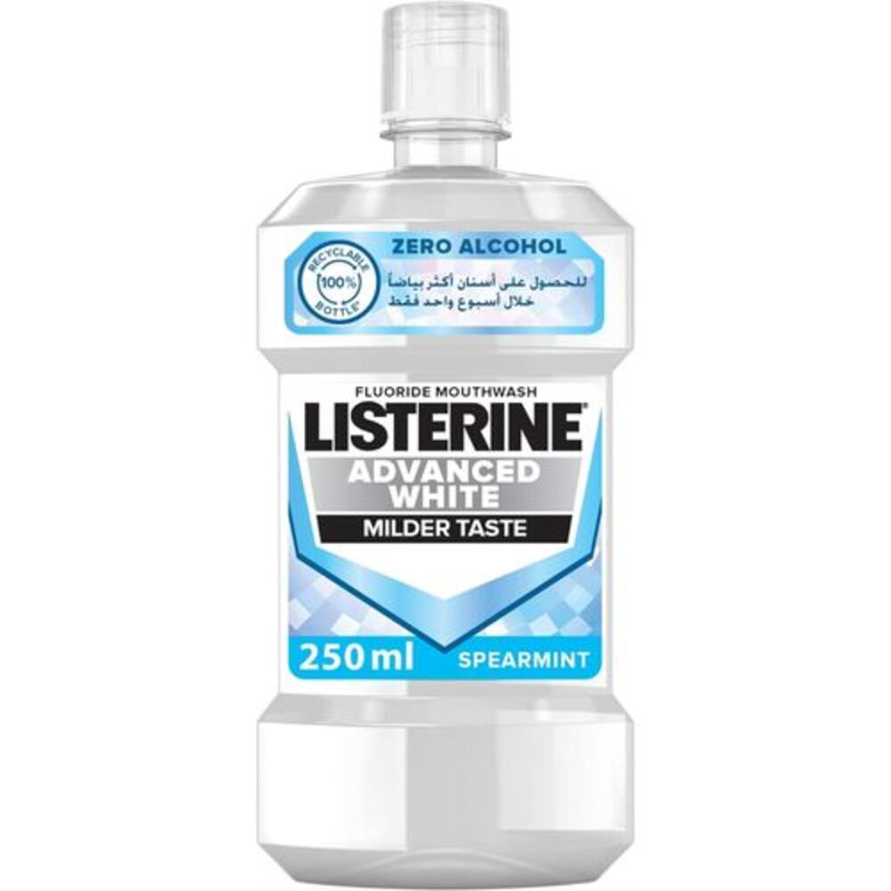 LISTERINE ADVANCE WHITE 250 ML