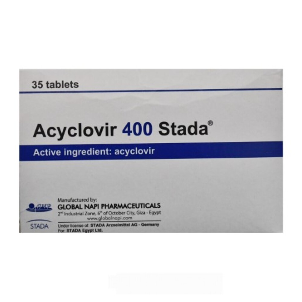 ACYCLOVIR 400 STADA 35 TABS