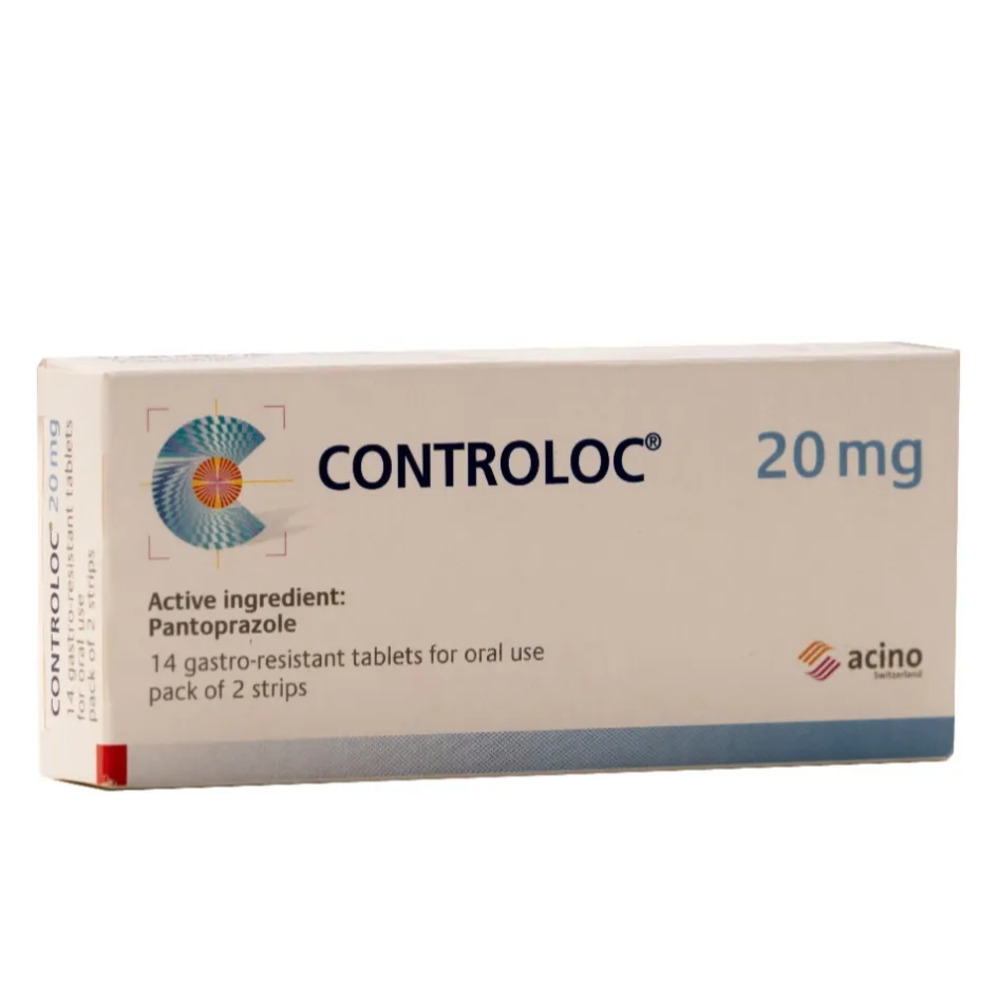 CONTROLOC 20 MG 14 TAB