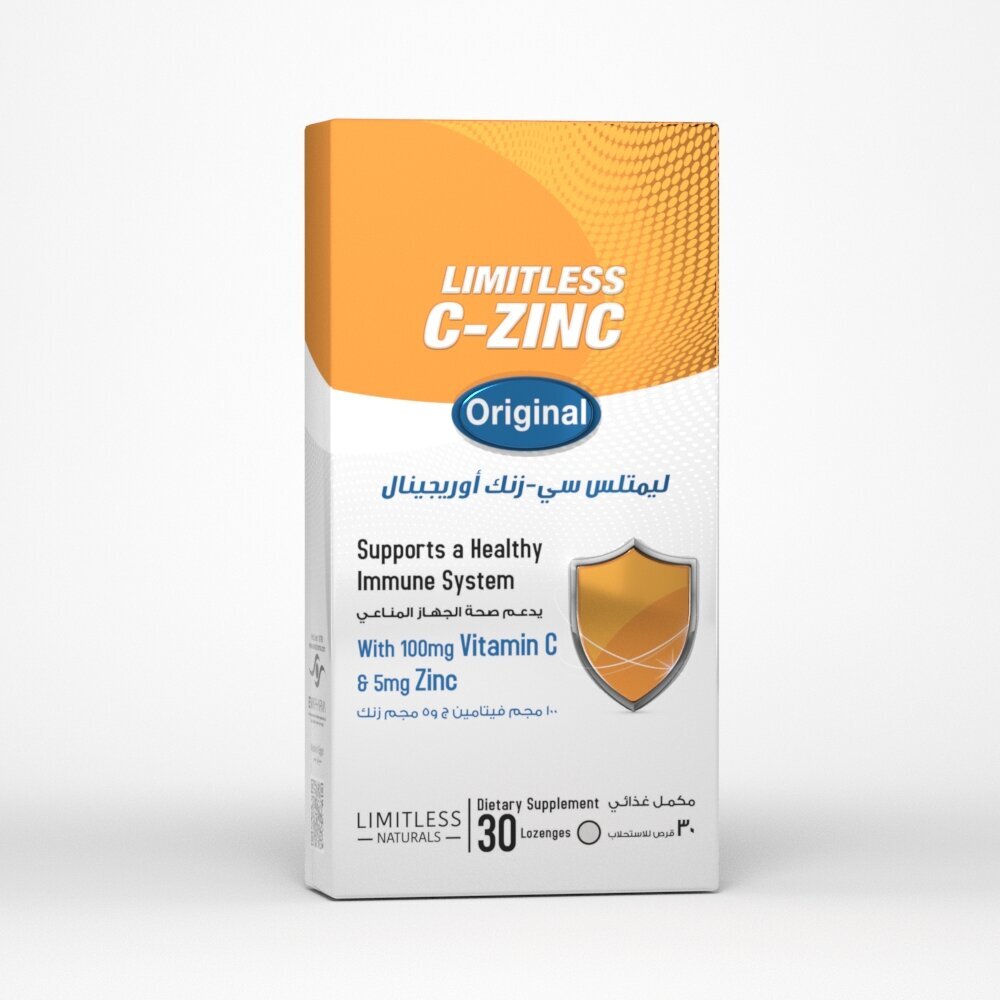 LIMITLESS C ZINC ORIGINAL 30 CAP