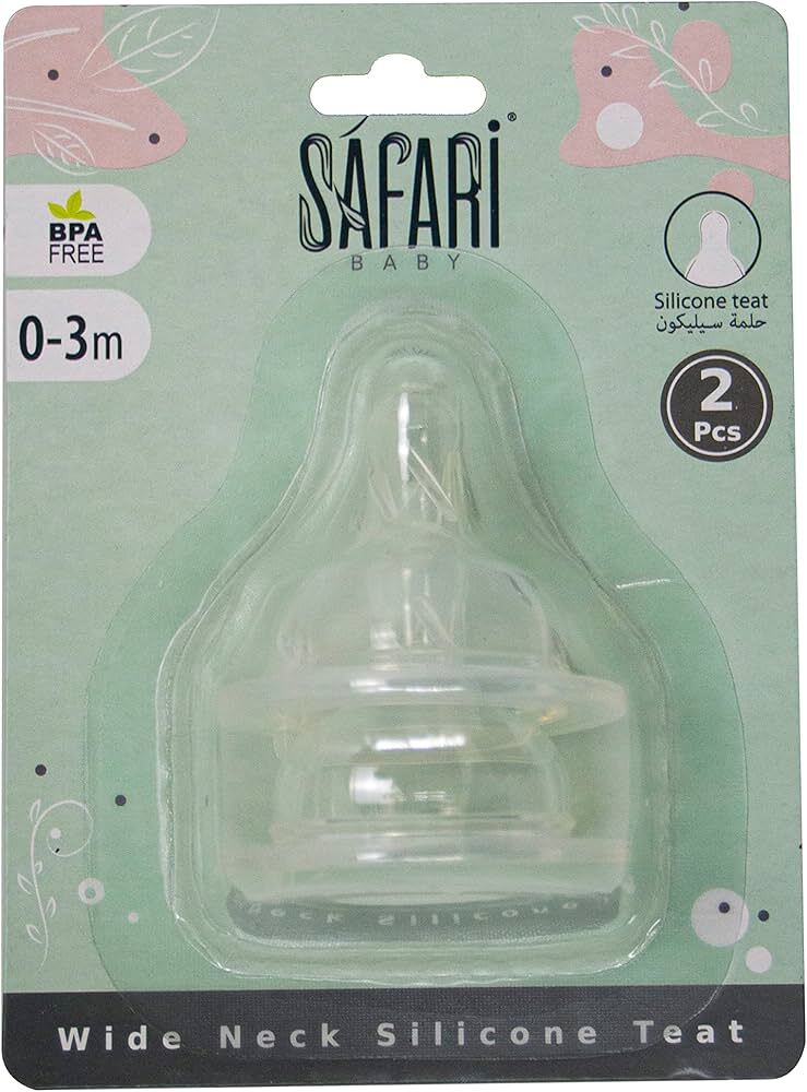 Safari Nipple 2 Pieces Wide Neck