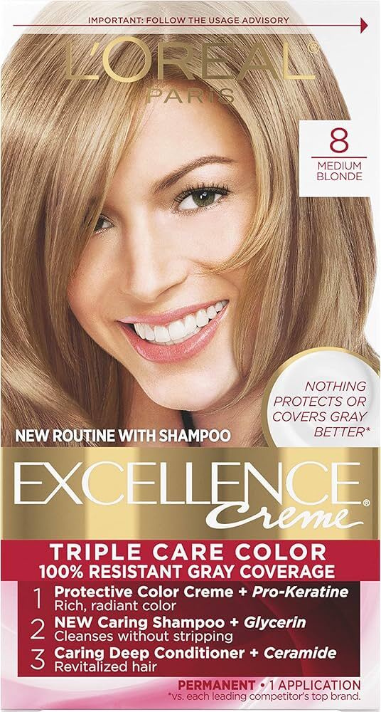 LOREAL EXCELLENCE CREAM 8