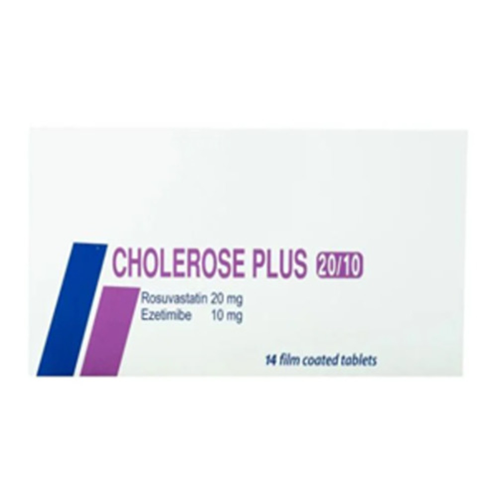 CHOLEROSE PLUS 10MG/20 MG 28 TAB