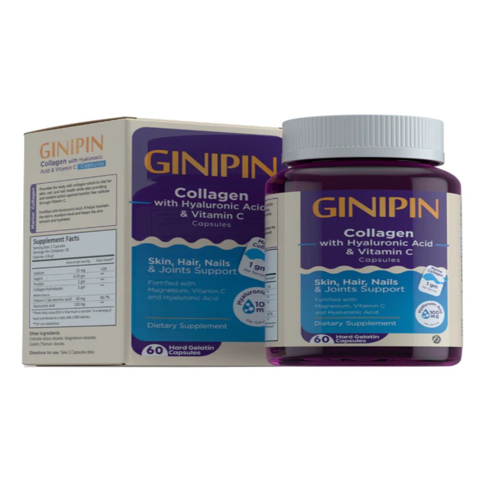 GINIPIN COLLAGEN  60 CAP