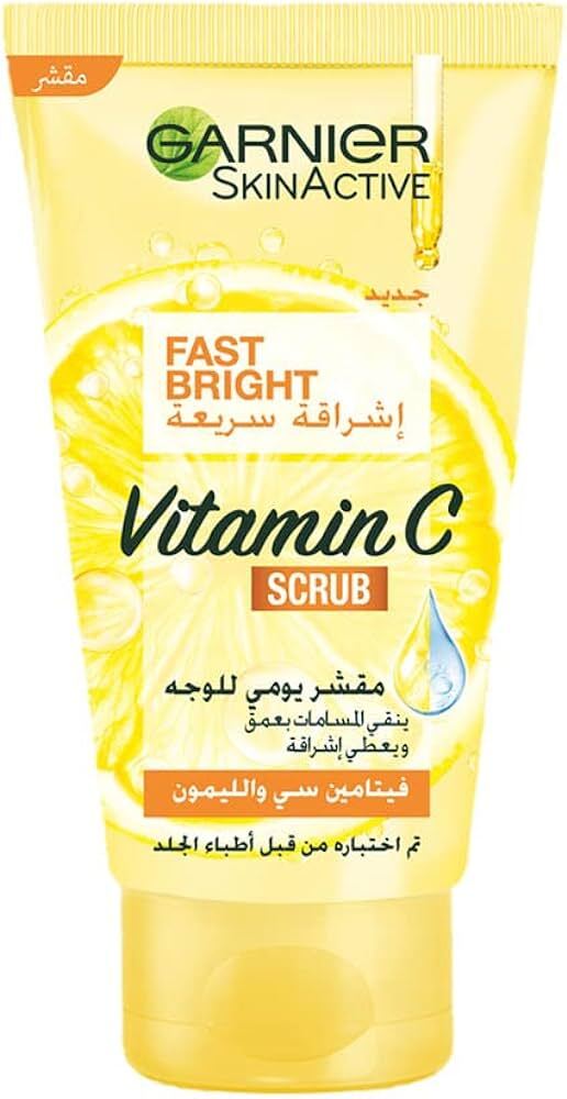 GARNIER FAST BRIGHT VIT C SCRUB 50 ML