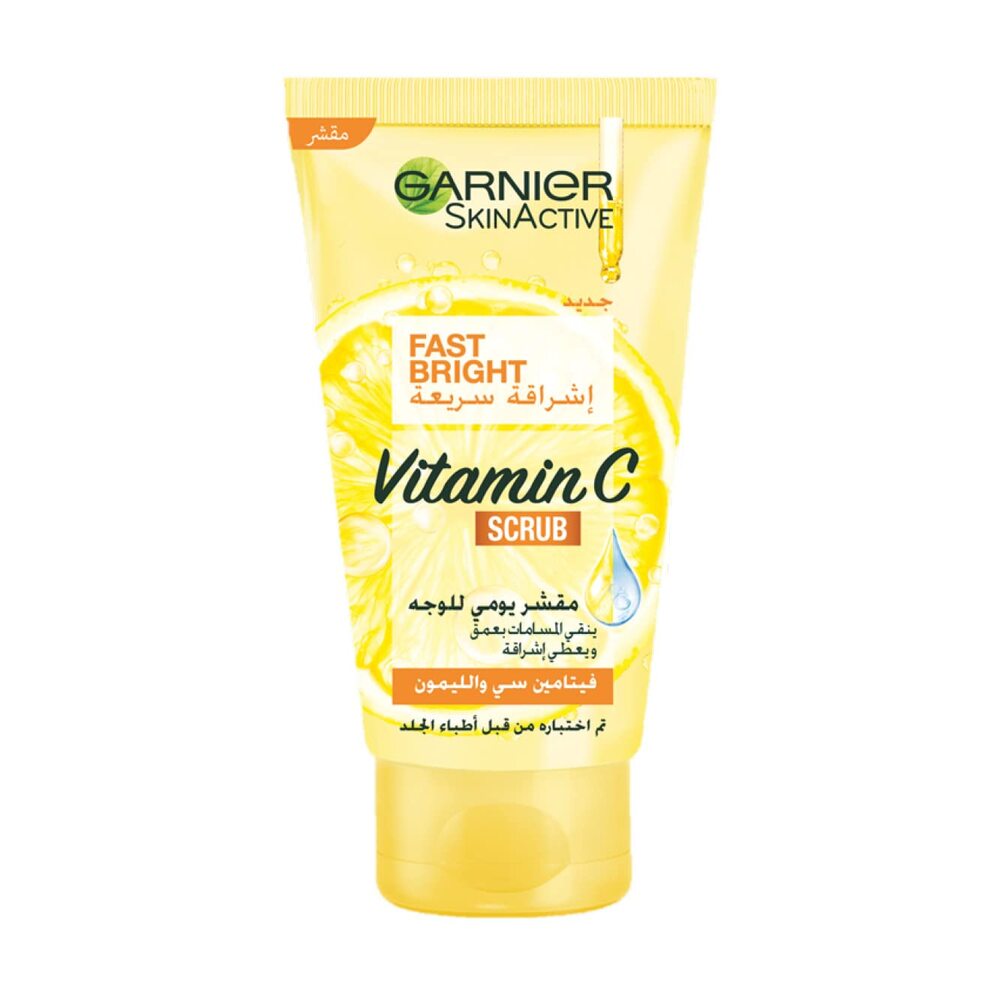 GARNIER FAST BRIGHT VIT C SCRUB 150 ML