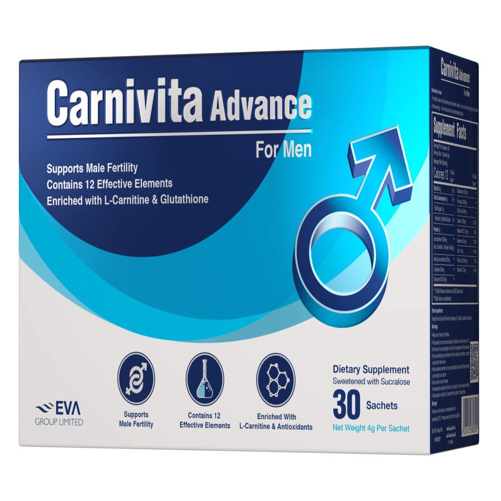 CARNIVITA ADVANCE FOR MEN 30 SACHETS