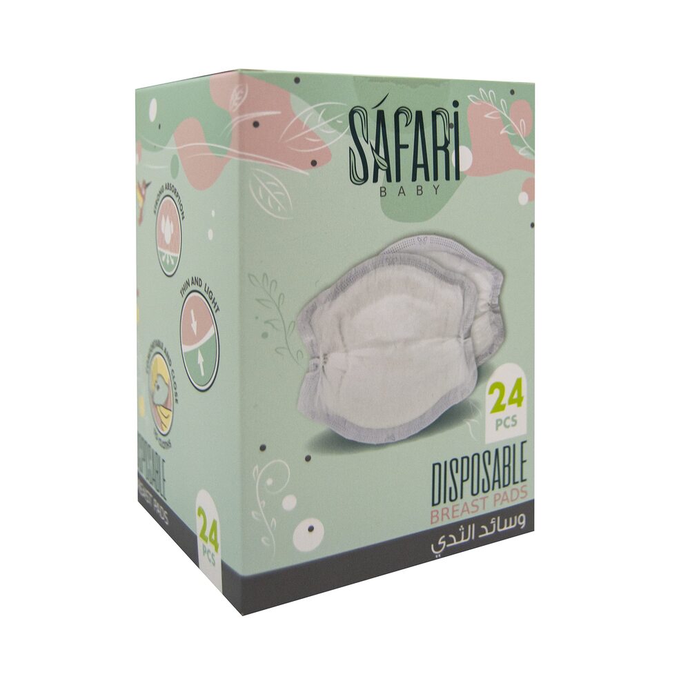 Safari Breast Pads 24 Pieces