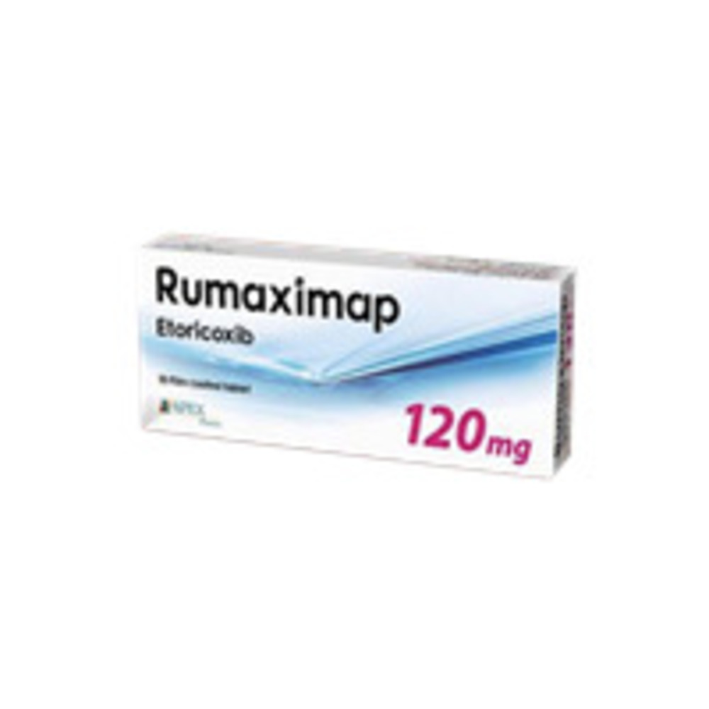 RUMAXIMAP 120 MG 10 TAB
