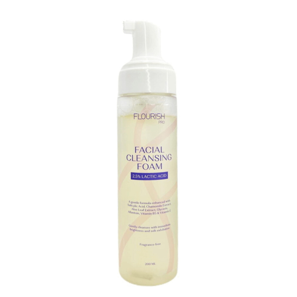 FLOURISH LACTIC ACID CLEANSING FOAM