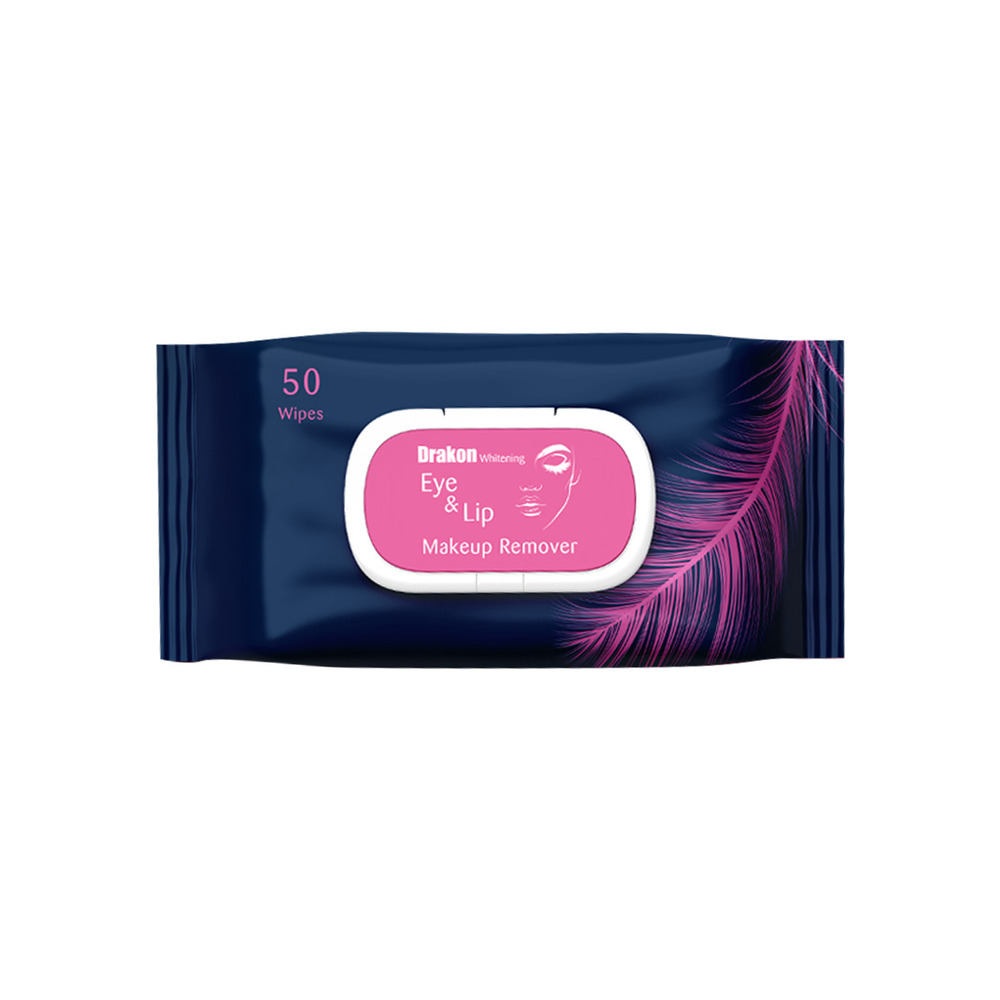 DRAKON WIPES MAKEUP REMOVER 50 WIPES