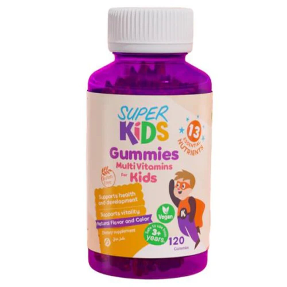 SUPER KIDS 120 GUMMIES